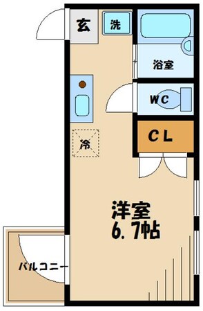 ブライトステージ南烏山の物件間取画像